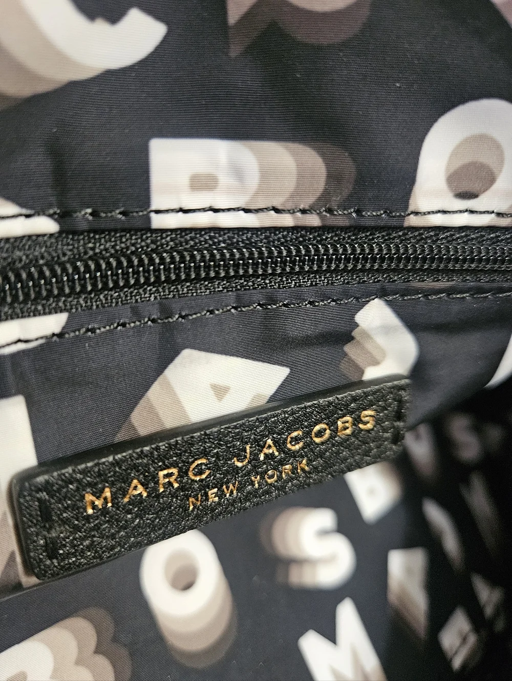 ❤️💕Womens Large Marc Jacobs Black Textured Leather Satchel🩷❣️ - Picture 7 of 7